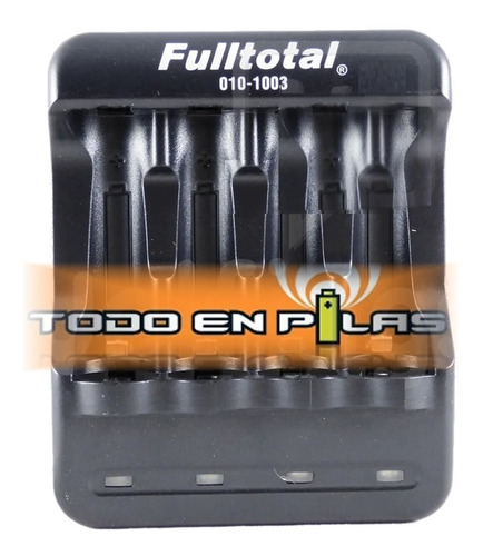 Imagen 2 de 3 de Cargador Inteligente Fulltotal 010-1003 P/ Pilas Aa Aaa