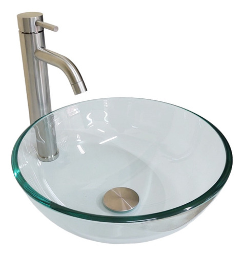 Arenci-pack Lavabo Mod. Luna Med - Fx Inox    35x13 Cms.