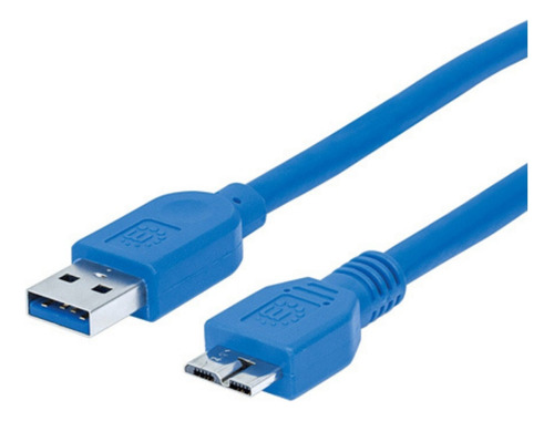 Cable Usb 3.0 Para Disco Duro Externo A Microb 0.5 Mts Hdd
