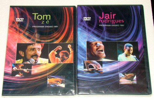 Tom Ze / Jair Rodrigues Programa Ensaio 1991 2 Dvds Kktus