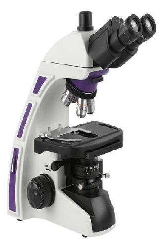 Microscopio Trinocular Otica Infinita Planacromatico Led