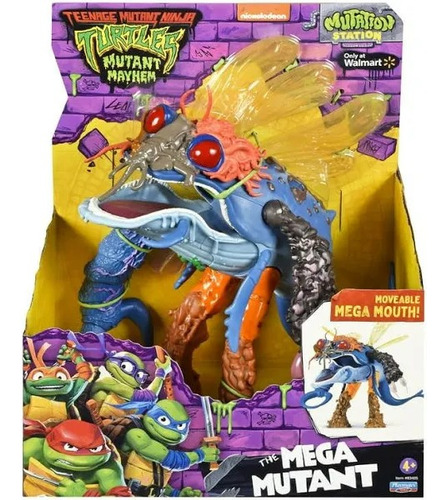 Superfly The Mega Mutant Mayhem Caos Mutante 25cm Tortugas