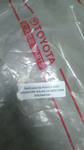 Panel De Puerta Del.izq Toyota Hilux 05/08 (original)