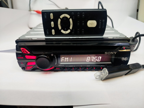 Autoestereo Sony Cdx-gt525ur Usb, Bt Audio Adaptado (Usado)