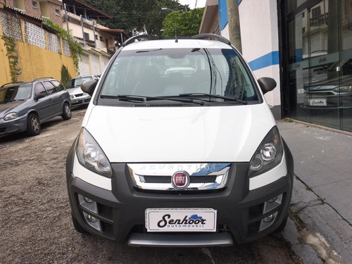 Fiat Idea Adventure 1.8 Flex Manual Branca - 2015