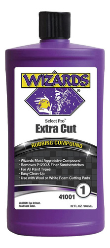 Wizards Select Pro Extra Cutting Compound Step 1 Perfect Mat