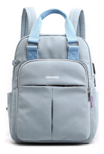 Mochila Ionify Urbana Air Puerto Usb Colores Impermeable