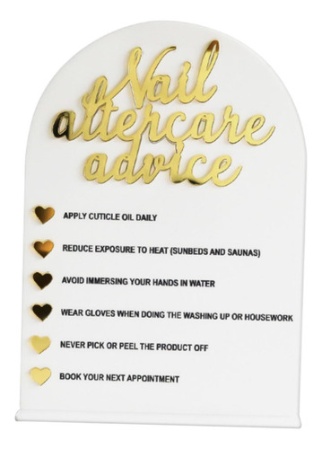 Nail Art Display Board Falso Nail Tip Showing Estilo C
