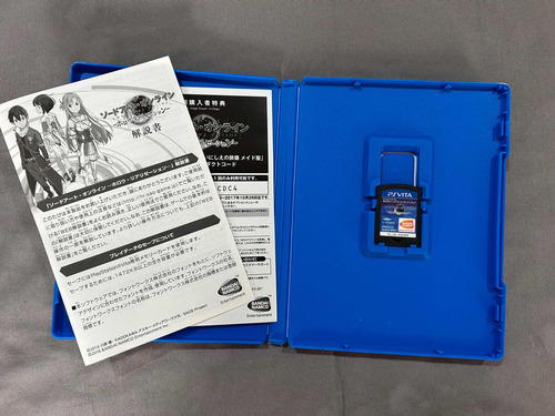 Sword Art Online Hollow Realization Para Ps Vita Japones (Usado)