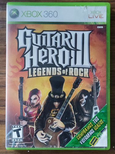 Guitar Hero 3 Xbox 360