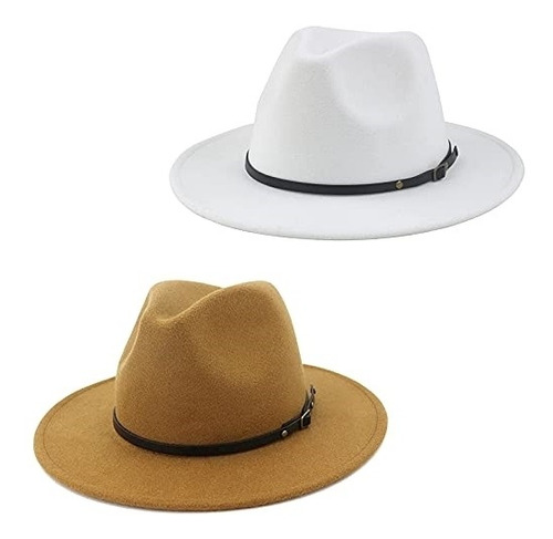 Gorros Sombreros Y Boinas Clásicos De Lana Beige Talla Única