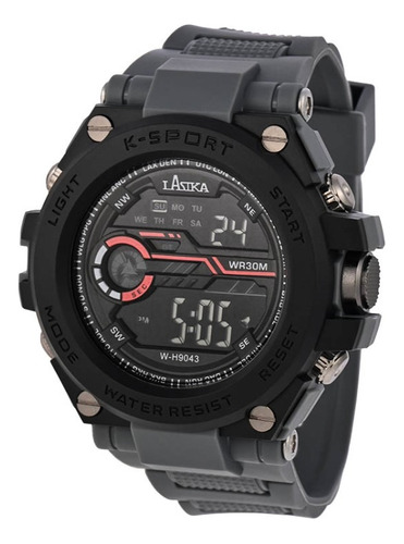 Reloj Militar Digital Sport Lasika Cronómetro Luz