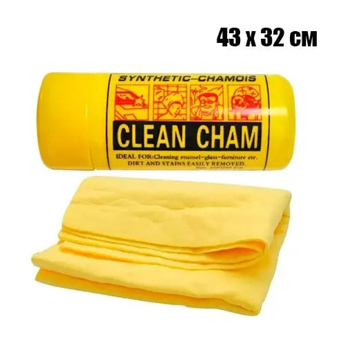 Paño Para Limpieza Auto Mueble Multiuso Clean Cham 43x32cm