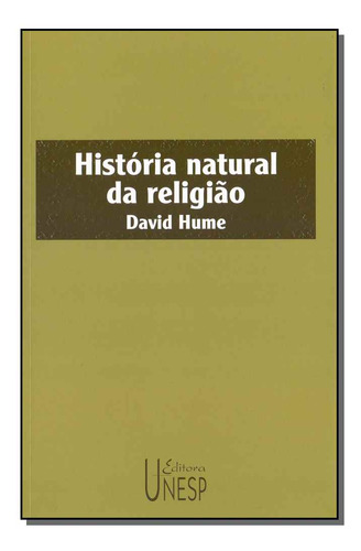 Libro Historia Natural Da Religiao De Hume David Unesp Edit