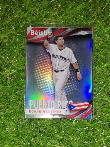 Cv Edgar Martinez Refractor 2021 Topps Chrome Béisbol 