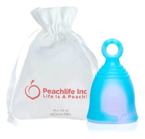 Peachlife Inc - Mini Taza Menstrual Con Anillo Para Facil Ex