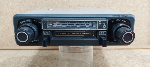 Radio Toca Fitas Motoradio Fusca Opala C10 Antigo Funciona (Usado)