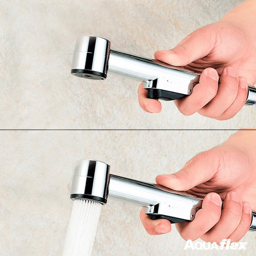 Griferia Completa Ducha Higienica Bidet 6004c+s5 Aquaflex