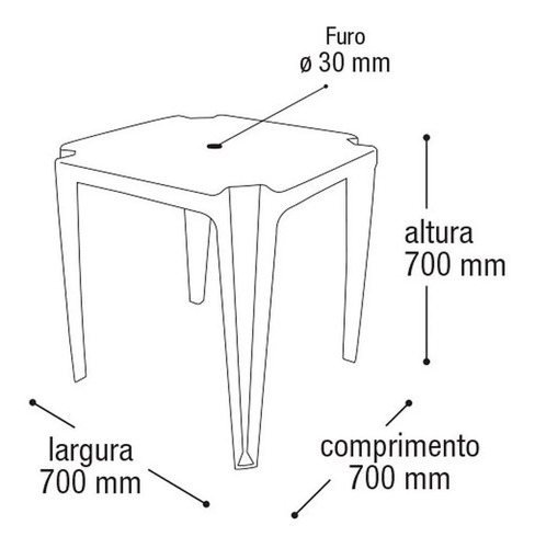 Imagem 6 de 10 de Conjunto Mesa Monobloco + 4 Poltronas Apoio Braço Preta Mor