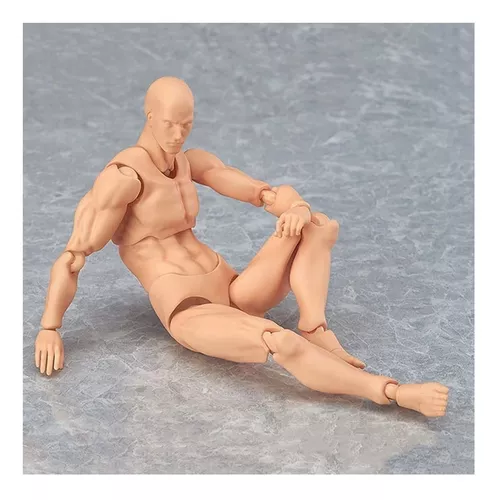 14cm esboço desenhar masculino feminino corpo móvel kun corpo chan