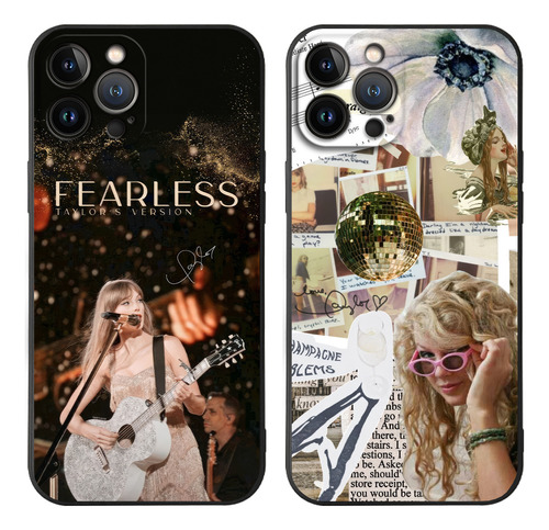 2pcs Lover Folklore Taylor Swift Funda Para iPhone Ts007