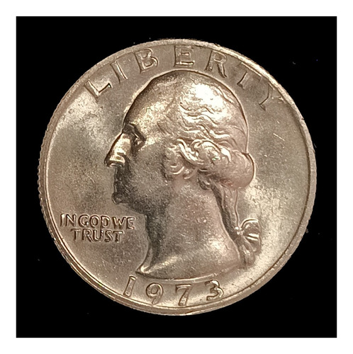 Estados Unidos 25 Cents 1973 Sc Km 164a 