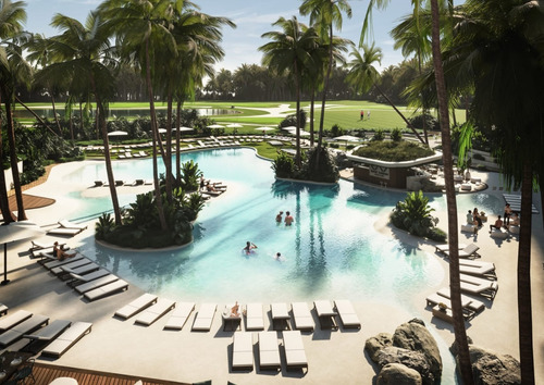 Imagen 6 de 14 de Apartamento En Venta En Cap Cana Punta Cana Exclusivo Y De Lujo Con Vista Al Campo De Golf Y Unidades Con Vista Al Mar Desde Us$218,000 A 500 Metros De Playa Juanillo Y Piscina Incluida