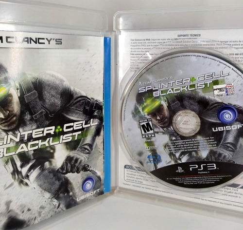 Tom Clancy's Splinter Cell Blacklist Ps3 Mídia Física (Usado)