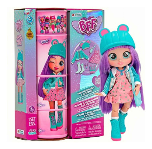 Cry Babies Bff Lala Muñeca De Moda Con Más De 9 Sorpresas,