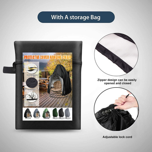Funda Impermeable Antipolvo Para Silla De Columpio