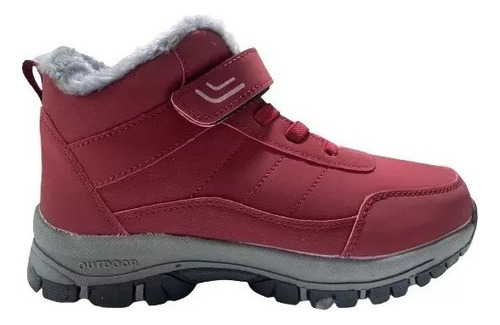 Botas De Nieve Cálidas De Forro Polar Impermeables