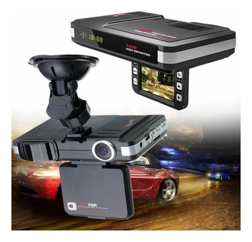 2 Em 1 Hd 2.0 G-sensor Display Lcd Para Carro Dvr Gravador