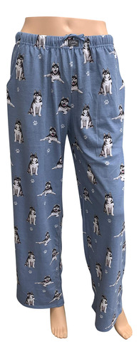 Siberian Husky - Pantalon De Pijama Unisex Ligero De Mezcla 