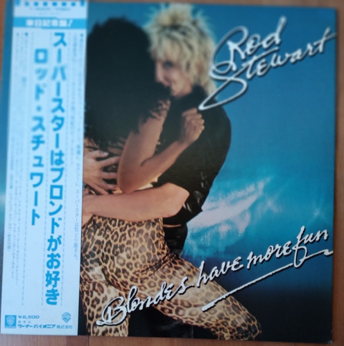 Rod Stewart - Blondes Have More Fun, Vinilo Japon