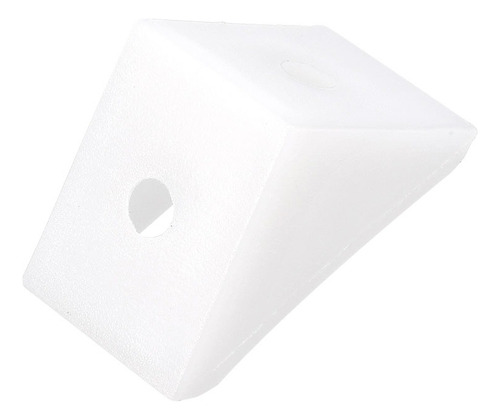 Soporte De Esquina 20x20x15mm Soporte Plástico Blanco 50uds