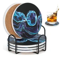 Comprar Paquete De 6 Posavasos Absorbentes Para Bebidas | Posavasos 