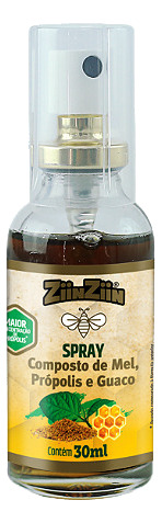 Spray De Guaco Com Própolis 30ml Ziinziin