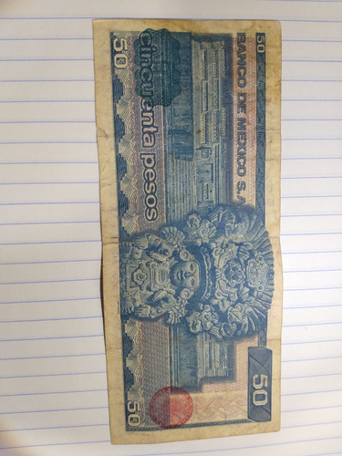 Billete De 50 Pesos, Zapoteca Dios Del Maíz Y Benito Juárez