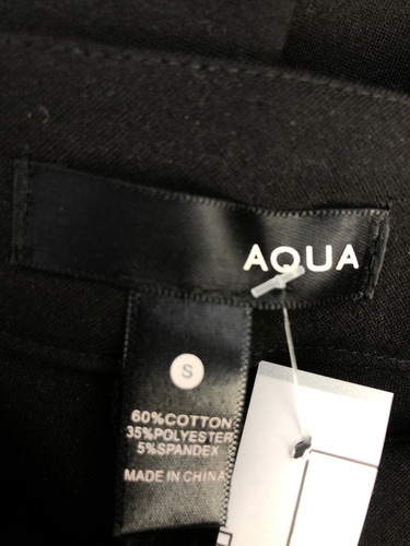 Pantalón Aqua (color Negro) Talle S (Usado)