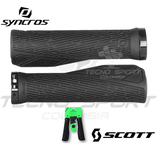 Imagen 3 de 8 de Mango Grip Syncros Puño Manillar Bicicleta Anillo Bloqueo