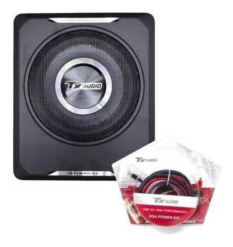 Subwoofer Potenciado Slim Tx Audio Instalado A Domicilio