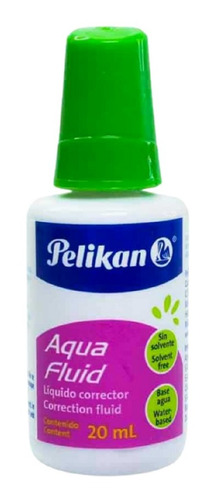 Corrector Pelikan Liquido Frasco Brocha 20 Ml Base Agua 1 Pz