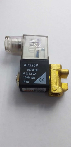 Valvula Solenoide Purga 1/8 Aire Alivio 220v