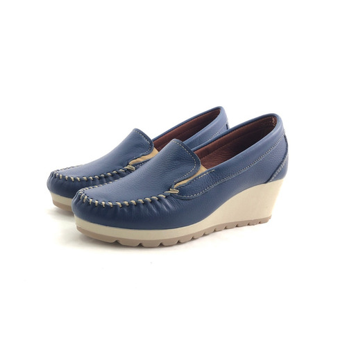 Mocasín Taco Chino Deste 450 El Mercado De Zapatos!
