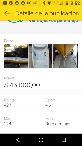 Grandjean Bote De Remos