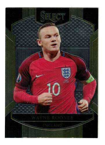 Carta Wayne Rooney Select 2016/17 Panini