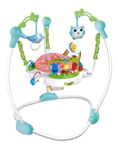 Baby Jumper Ibaby Para Bebe + Musica Y Luces Hamaca De Piso®