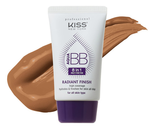 Kiss New York Aqua Bb Cream 8 En 1 - Bálsamo De Belleza Mu.