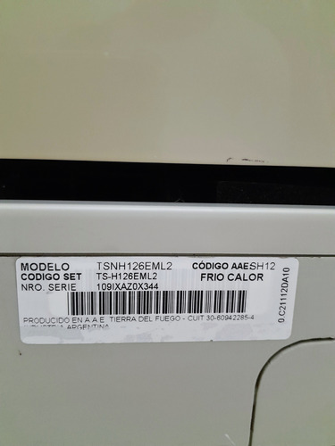 Aire Acondicionado Lg Art Cool 3000 No Funciona El Compresor Espejo Gris (Usado)