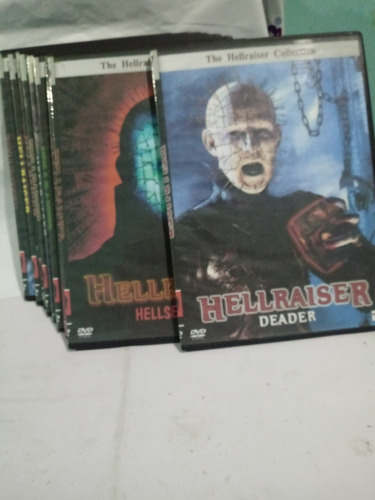 Saga De Hellraiser En Dvd .usadas